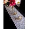 Quasimoon Vintage White Lace Style No.2 Table Runner (12 x
