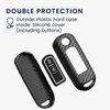 kwmobile Key Cover Compatible with Mazda - Carbon