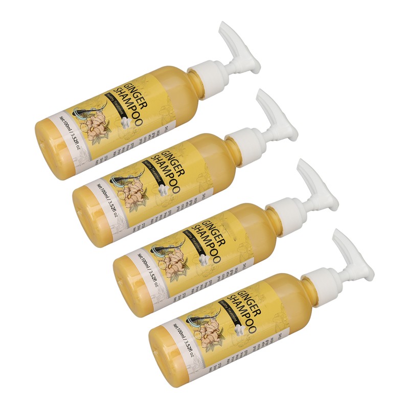 100ml Ginger Hair Regrowth Shampoo Dandruff Removal Itching Relief Deep
