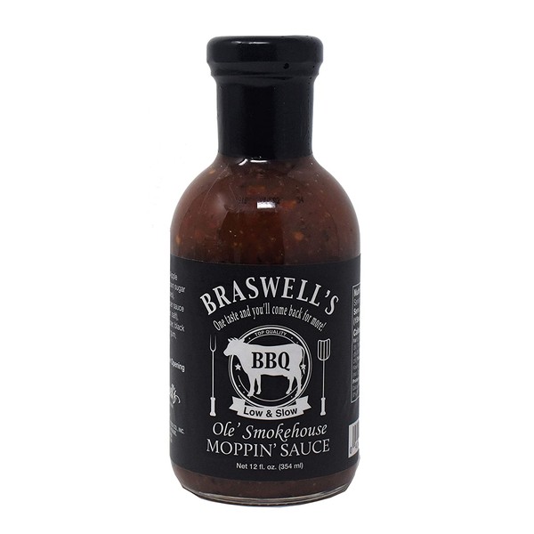 Braswell's Ole Smokehouse Moppin' Sauce - 12 ounce