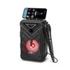 Portable Bluetooth Karaoke Speaker - with Microphone, RGB Colorful Rhythm