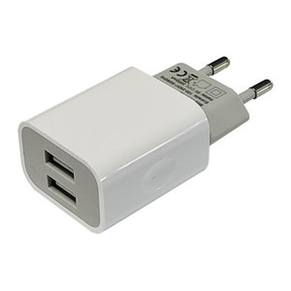 Brightium USB-Schnellladegerät mit 2 Anschlüssen, 5 V und 2000 mA,