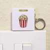 'Popcorn Bucket' Keyring Tape Measure/Spirit Level Tool (KM00042003)