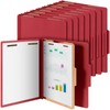 Skyygemm 24 Pcs Classification Folders Letter Size, 1 Divider Pressboard