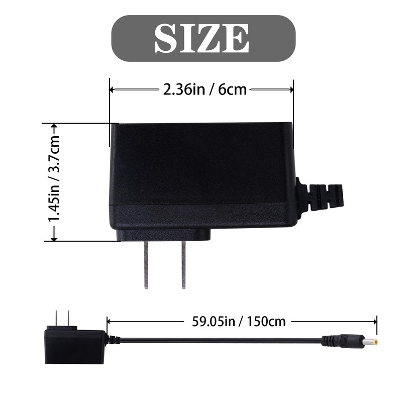 for Vseebox Power Cord Compatible with vSeeBox V1, V2, V3