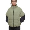 Waitfairy Women's Winter Vest Lightweight Cap Sleeve Warm Outerwear Puffer