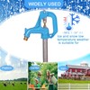 (Total-3.25ft/39inch, Bury-1ft) Yariwiz Frost Proof Yard Hydrant for Yard Garden