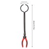 Crucible Tong Alloy Steel 2.6 Inch Diameter Crucible Holder Clamp