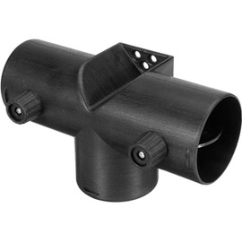 Thapncow 75mm T Pipe Connector Accessories for Air Heater Diesel Auxiliary Heater Three Way Air Outlet T Shaped Three Way Air Heater Accessories