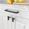 Amerdeco 10 Pack Matte Black Cabinet Pulls 6.25 Inch(160mm) Hole
