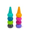 Tiger Tribe Stackable Crayons (Candy Colours) - 8 Pack Chunky
