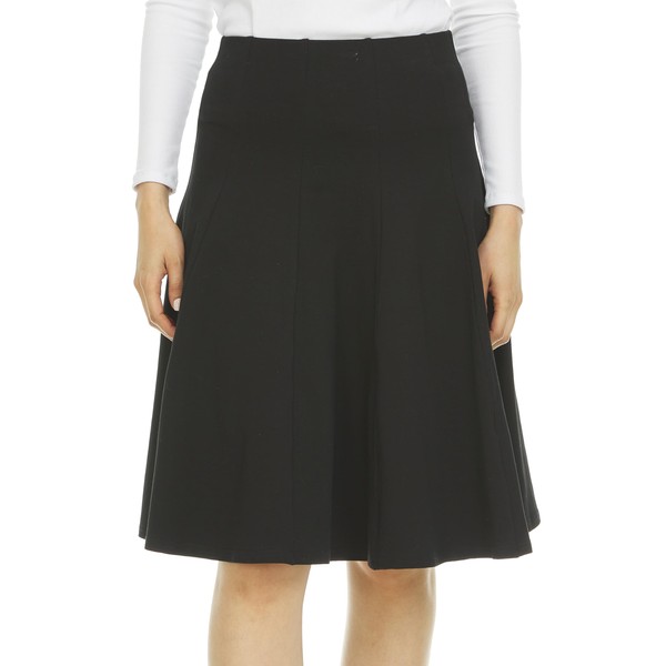 BGDK Classic Fit & Flare Cotton Pleated Skirt – Comfortable