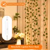 132FT(33FT*4)FT Lipstick Rechargeable Fairy Lights, Twinkle Lights Battery Operated, Mini