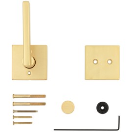 Kwikset 973HFLSQT-26DV1 Dummy Interior Halifax Lever Trim with Square Rose New Chassis Satin Chrome Finish