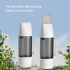 Pet Water Bottle Portable Water Dispenser Drinking Feeder Grain Cup