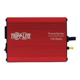 Tripp Lite Eaton Series PV150 150W Car DC-to-AC Inverter 12V to 120V Sine Wave, 1 NEMA 5-15 Outlet, Audible Alarm, 3 ft Cable, 20A Max, Cloud Care Pre-Configured Bundle Eligible (1 Pack)