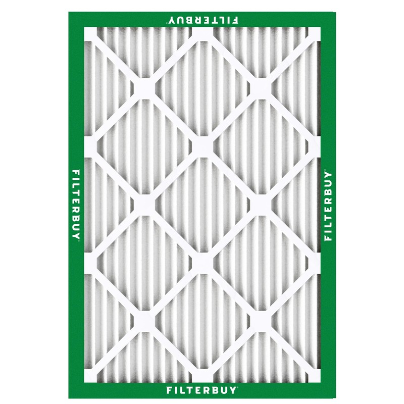 Filterbuy 20x25x1 Air Filter MERV 8 Essential Dust & Allergy