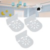 Acrylic Small Floating Shelf, Transparent Wall Mounted Holder, Mini Floating