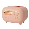 Tissue Box Holder Cute Radio Style Wide Opening Anti Slip