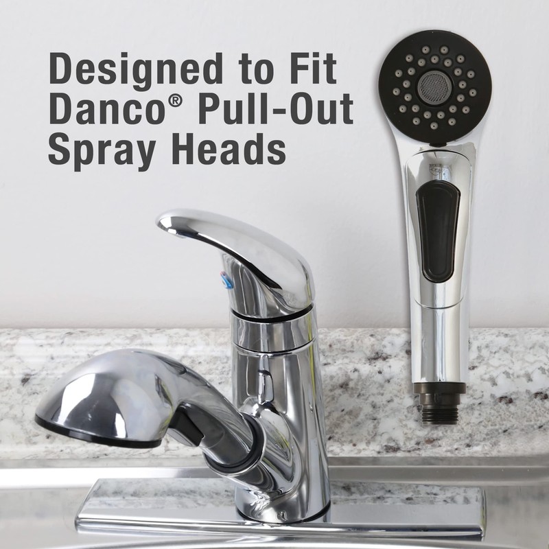 Danco 10339 Pullout Spray Hose, 57-Inches, Gray