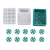 10Pcs Seedling Trays 12 Hole Transparent Adjustable Ventilated Seedling Starter