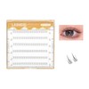 LASHIDOL partial false eyelashes straight pita lashes lower eyelashes false