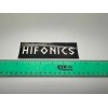 HiFonics car audio decal stickers HIFONICS power from the gods