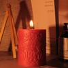 Cestony 3D The World's Best mom Candle Mold Shape Candle