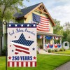 250th Anniversary American Garden Flag - Double-Sided Design