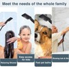 BRIGHT SHOWERS High Pressure Handheld Shower Head Set, High Flow