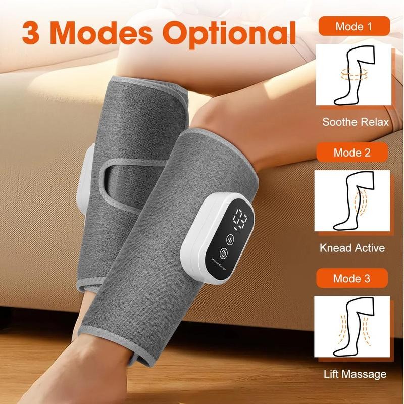 3-Mode Leg Massager, Air Compression Leg Massage Tool with 3