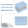 MOSISO Compatible with MacBook Air 13 inch Case 2022 2021