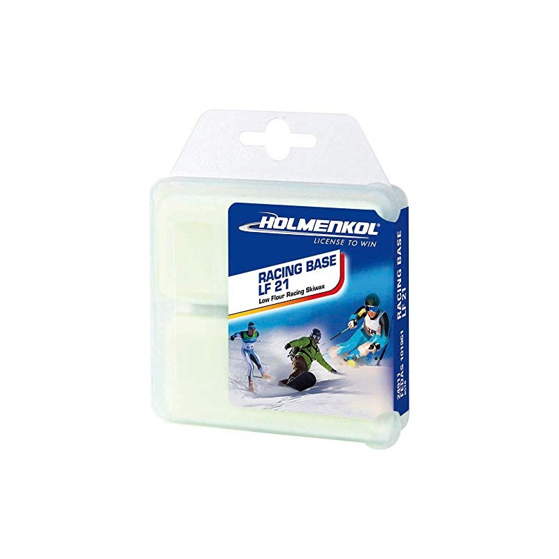 Holmenkol Unisex Adult Racing Base LF21 Ski Wax, 2 x