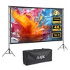 AAJK120-inch Portable Projector Screen with Stand – Elevate Your Outdoor
