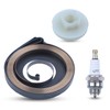 Atunee Starter Pulley Recoil Spring Kit Fit for Husqvarna 51