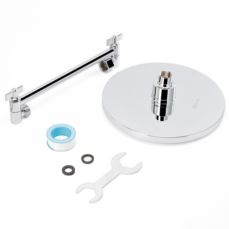 High Pressure Shower Head with 11 IN Adjustable Arm, HarJue