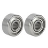 ACROPIX Bearings 1030ZZ Ball Bearings P6 3x10x4mm Double Shielded Silver