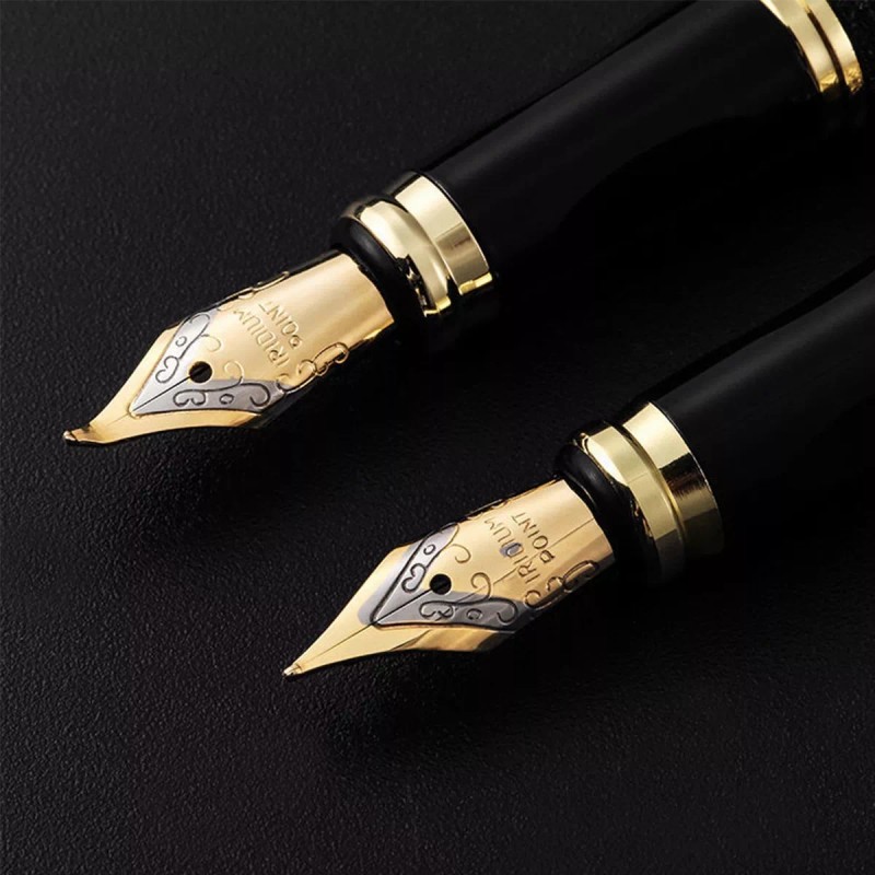 Francisco® Elegante Pluma Estilografica De Alta Calidad Con Tres Puntas