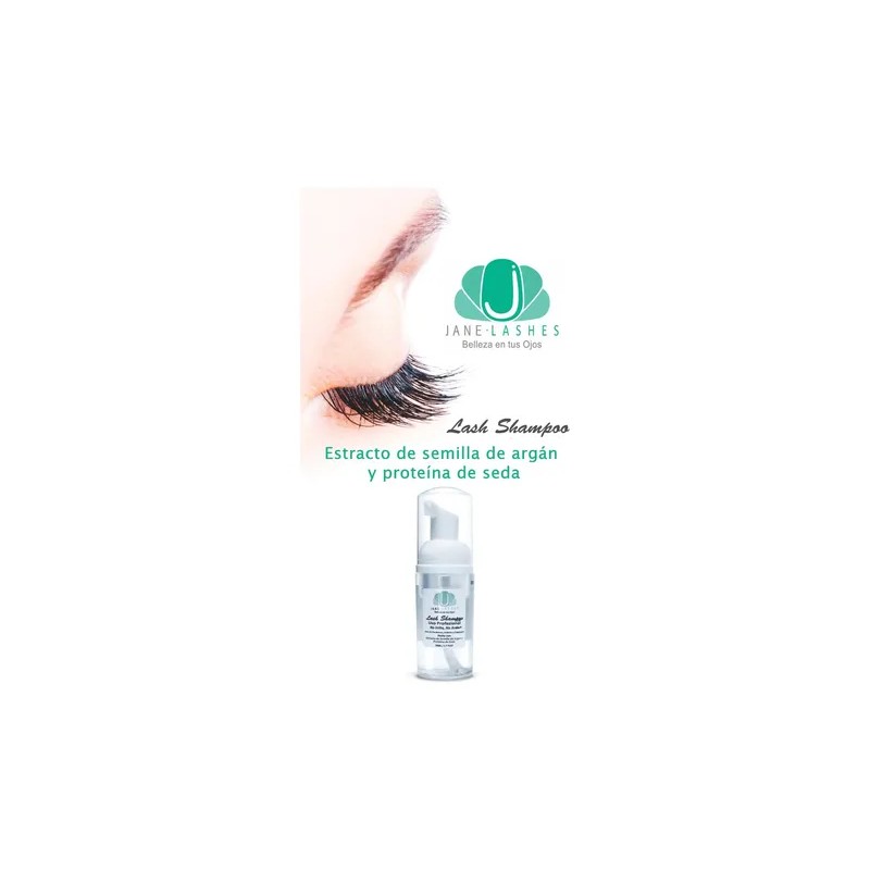 Lash Shampoo 50 Ml Lashes Pestaña Mink Espuma Limpiadora 2pz