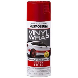 Rust-Oleum Automotive 352726 Rust-Oleum Vinyl Wrap Spray, Red