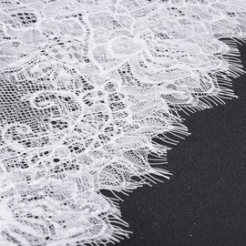 Ursumy Mantilla Infinity Veils Scarf Catholic Veil Church Veils Head Covering Latin Mass (White)