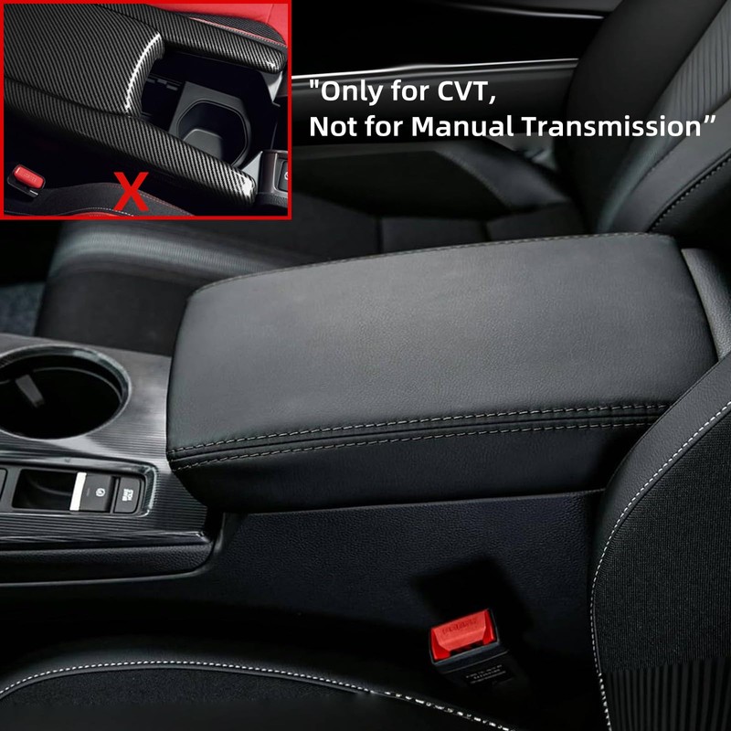 Femibon Car Center Console Armrest Cover Compatible with Honda Civic