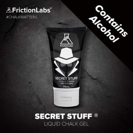 Friction Labs Secret Stuff Liquid Chalk, Original Formula with Alcohol - Sports Chalk Cream - Great Grip for Gymnastics, Rock Climbing, Weight Lifting, Pull-Ups, Deadlifts, Kettlebells, Pole