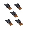 cablecc 5 Pieces/Lot Micro SD TF Memory Card Kit Male