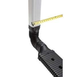 Amerimax 4601 Downspout Extension, No Size, Black