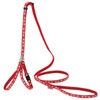 Petio Cat Komachi Harness Lead, Camellia, Red, For Cats