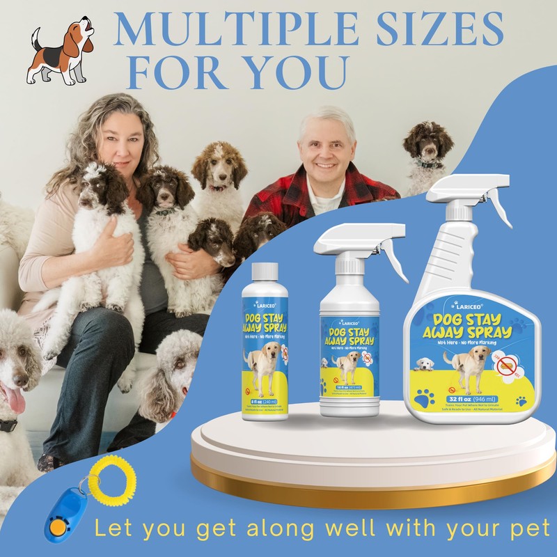 LARICEO 16.0oz Gentle Pet Training Solution for Dogs, Manages Urine