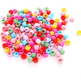 100 Mini Rainbow Hair Clips and Tiny Claws for Hair Braids, Hair Accessories for Girls Women (Rainbow, One size)