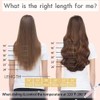 Tape-In Extensions Real Hair Light Brown with Golden Blonde Invisible