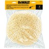 DEWALT Wool Buffing Pad and Backing Pad Kit, 7-Inch (DW4985CL)